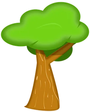 Cartoon_ Tree_ Illustration