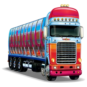 Cartoon Trucker Character Png Xnp PNG image