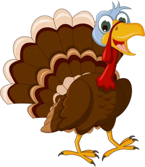 Cartoon Turkey Illustration