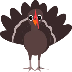 Cartoon Turkey Illustration