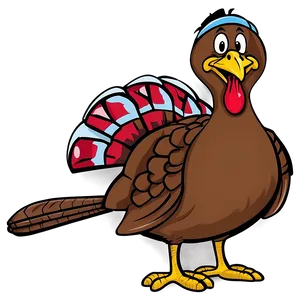 Cartoon Turkey Outline Png Mfv PNG image