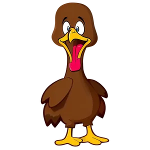 Cartoon Turkey PNG Bwk91