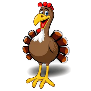 Cartoon Turkey PNG Wmd