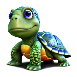 Cartoon Turtle Character Png 05232024 PNG image