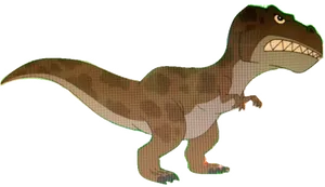 Cartoon Tyrannosaurus Rex PNG image