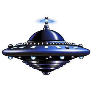Cartoon Ufo PNG 05042024