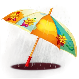 Cartoon Umbrella PNG 05232024