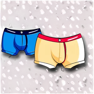 Cartoon Underwear PNG Rjn29