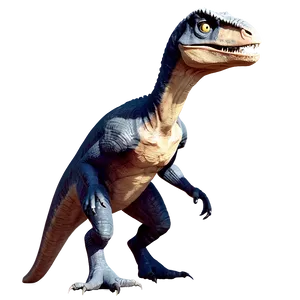 Cartoon Velociraptor Character Png 33 PNG image