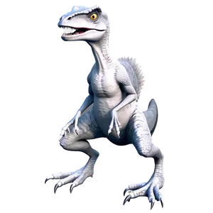 Cartoon Velociraptor Character Png Ocf34 PNG image