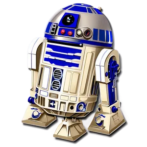 Cartoon Version R2d2 Clipart PNG Bcy