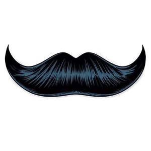 Cartoon Villain Mustache PNG Cod