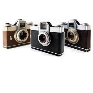 Cartoon Vintage Camera PNG Dod