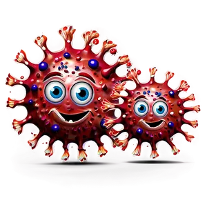 Cartoon Virus Family PNG Nsv63 PNG