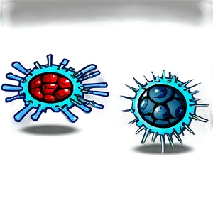 Cartoon Virus On Computer PNG 06282024