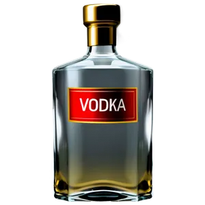 Cartoon Vodka Bottle PNG Oil96 PNG