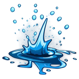 Cartoon Water Splash Png 32 PNG image