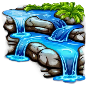 Cartoon Water Stream Png 47 PNG image