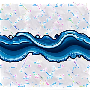 Cartoon Wave Pattern PNG Ktc