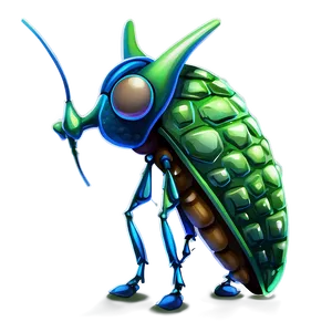 Cartoon Weevil Character Png 06292024 PNG image