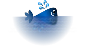 Cartoon Whale Underwater Scene PNG image