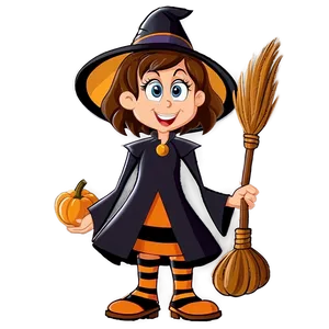 Cartoon Witches PNG 05062024