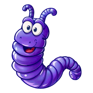 Cartoon Worm Png Bte PNG image