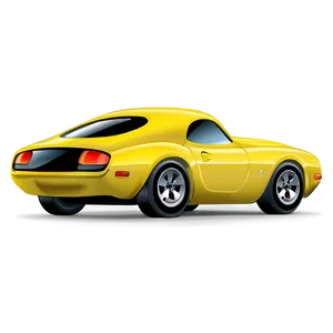 Cartoon Yellow Car Png Fwb PNG image