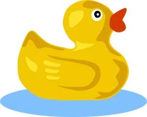 Cartoon Yellow Rubber Duck