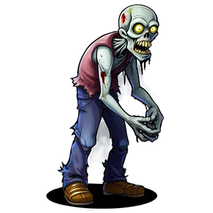 Cartoon Zombie Character Png Lhj21 PNG image