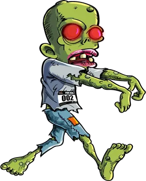 Cartoon Zombie Runner