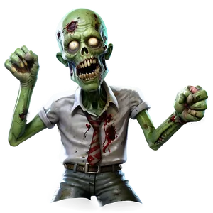 Cartoon Zombies PNG Fei