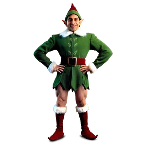 Cartoonish Elf Body PNG Jhh