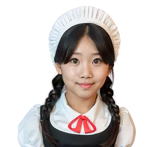 Cartoonish Maid Hat Png 06292024 PNG image