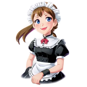 Cartoonish Maid Hat Png Ord PNG image