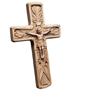 Carved Cross Blueprint PNG 61