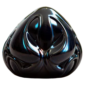 Carved Obsidian Figurine Png Kxn PNG image