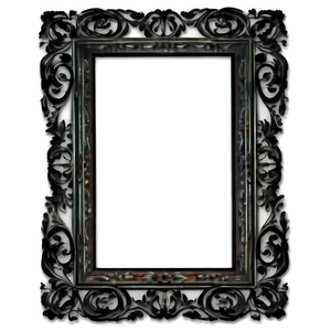 Carved Ornate Frame Png Csv PNG image