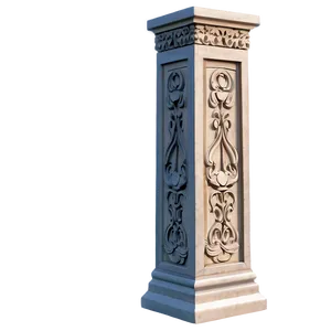 Carved Pillar Png 37 PNG image