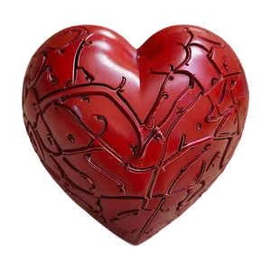 Carved Red Heart Png 28 PNG image