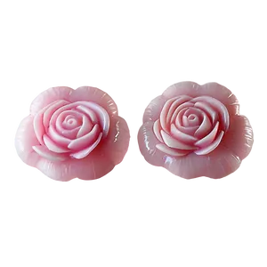 Carved Rose Quartz Figurine PNG 30