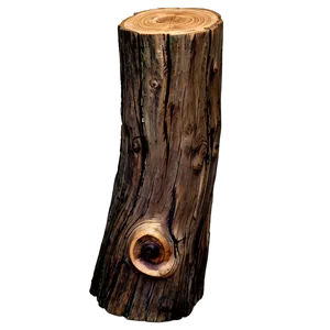 Carved Tree Trunk PNG Vtu