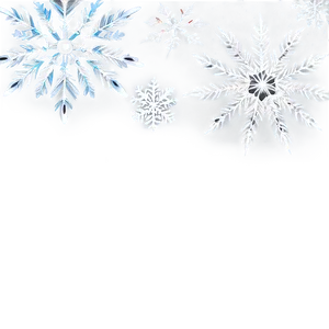 Cascading Snowflake Effect Png 62 PNG image