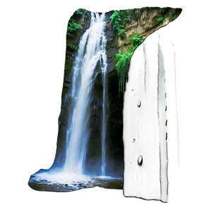 Cascading Waterfall PNG Cxq21