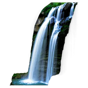 Cascading Waterfall Png Lax85 PNG image