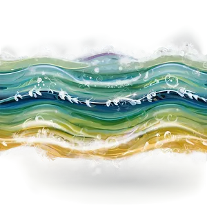 Cascading Waves PNG 9 PNG
