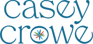 Casey Crow Logo_ Blue Background PNG image