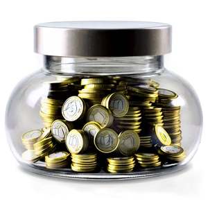 Cash Savings Jar Png Odf PNG image