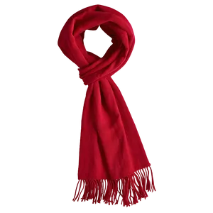 Cashmere Red Scarf Png 06252024 PNG image