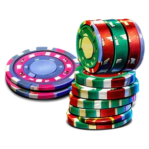 Casino Chips Closeup PNG Nbd52 PNG